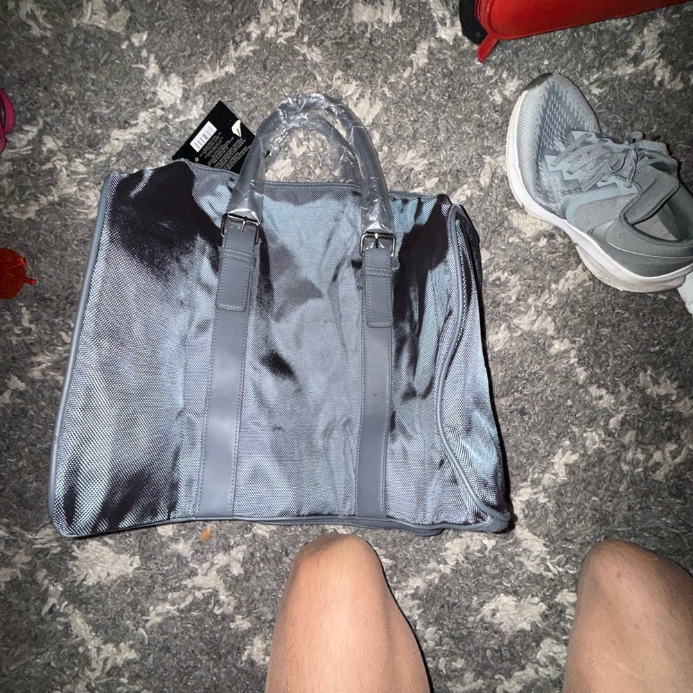 Michael Kors Black and Gray Duffel Bag - Picture 9 of 15